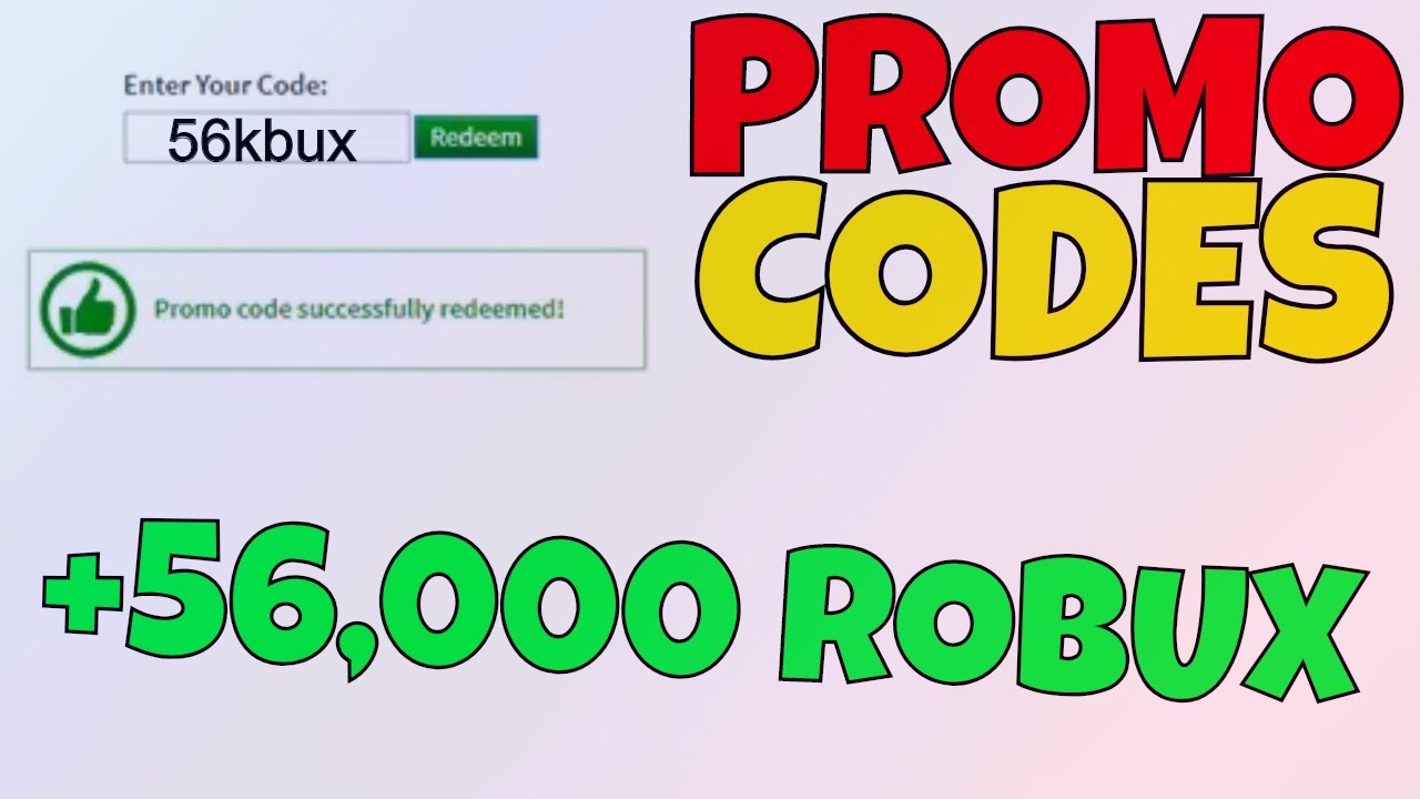 Roblox Promo Codes - welovefasr